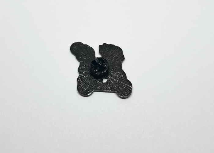 Pin metalic Tom & Jerry pe scuter [3]