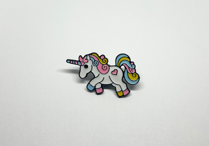 Pin metalic Unicorn [2]