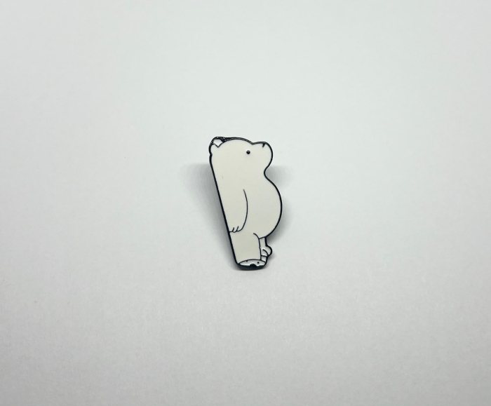 Pin metalic Urs polar [2]