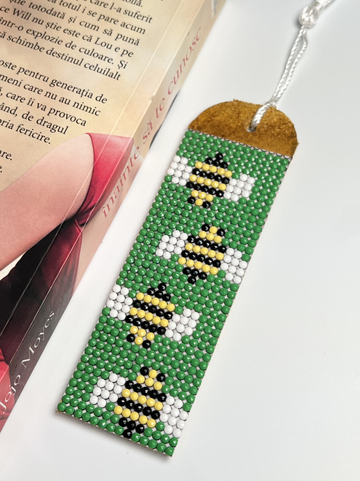 Semn de carte "Bee Happy" [2]