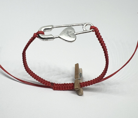 Bratari rosii cu link - Bratara Siguranta Iubirii