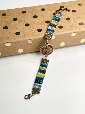 Bratari din material - Aripi de foc