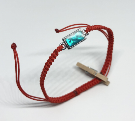 Bratari rosii cu link - Bratara Blue Spark