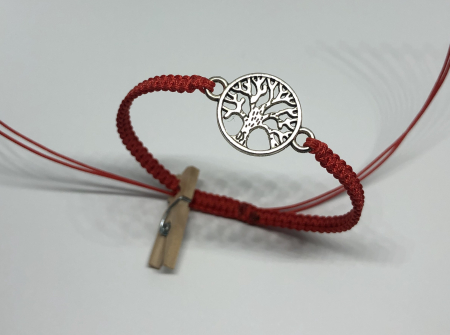 Bratari rosii cu link - Bratara Copacul Vietii