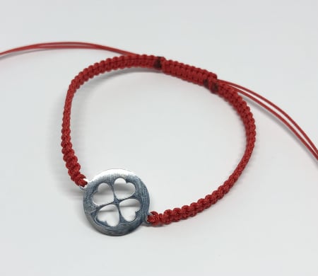 Bratari rosii din otel inoxidabil - Bratara Talismanul Norocului