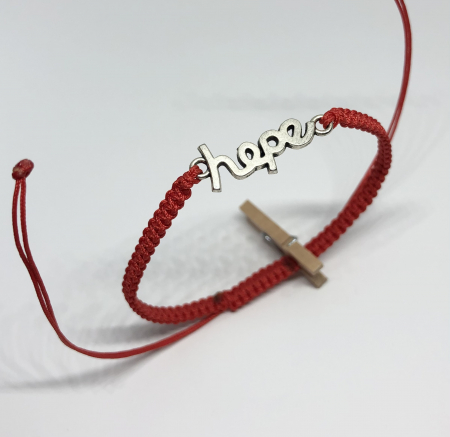 Bratari rosii cu link - Bratara Dorintelor