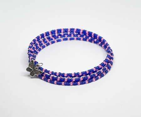 Bratari pe sarma cu memorie - Bratara Electric Blossom