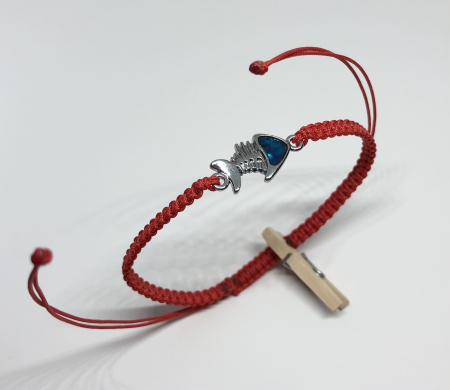 Bratari rosii cu link - Bratara Fishy Mood