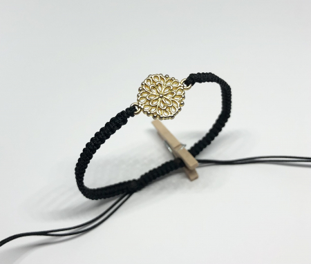 Bratari rosii cu link - Bratara Floare Regala