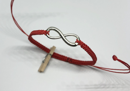 Bratari rosii cu link - Bratara Infinitul Meu
