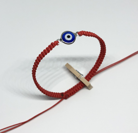 Bratari rosii cu link - Bratara Lucky Eye