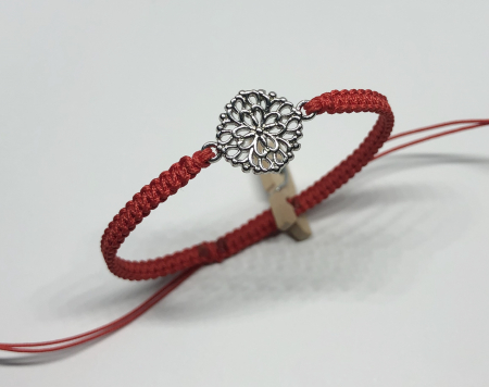 Bratari rosii cu link - Bratara Mandala Eleganta