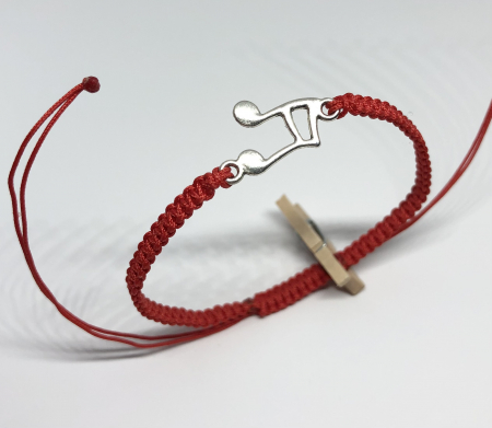 Bratari rosii cu link - Bratara Melodie Infinita