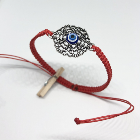 Bratari rosii cu link - Bratara Ochi Urban