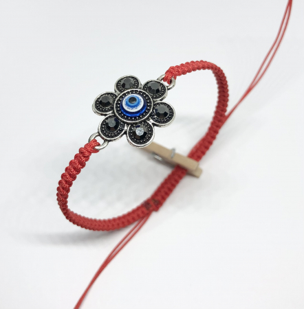 Bratari rosii cu link - Bratara Petale de Protectie