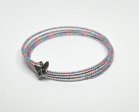 Bratari pe sarma cu memorie - Bratara Vis Pastelat