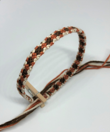 Friendship bracelets - Cappucino Twist