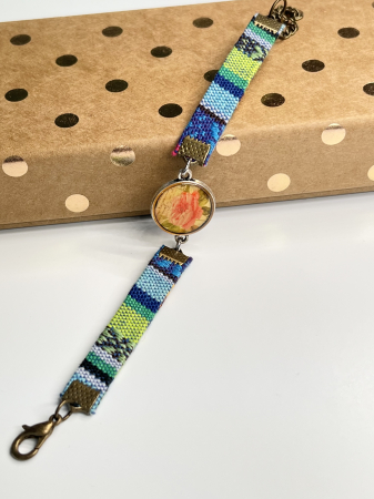 Bratari din material - Cerul de vara