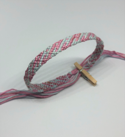 Friendship bracelets - Cotton Candy