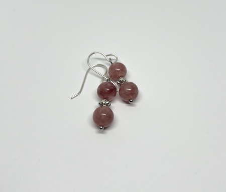 Cercei placati cu argint - Dor de Toamna