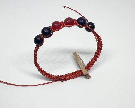 Bratari rosii cu pietre semipretioase - Foc si Cer