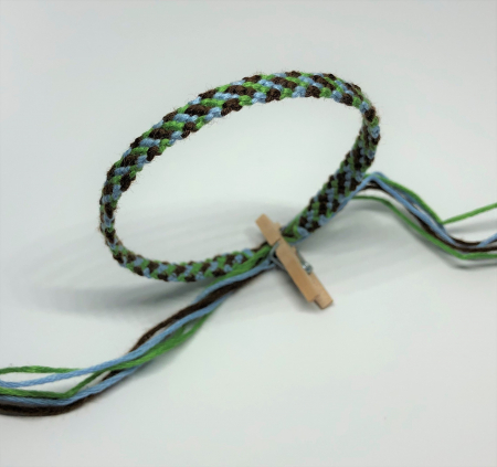 Friendship bracelets - Forest Mood