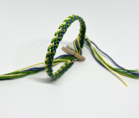 Friendship bracelets - Green Forest