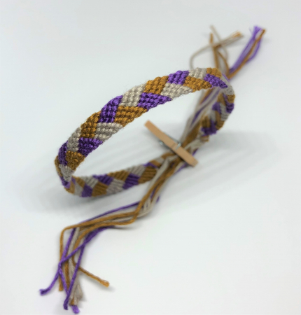 Friendship bracelets - Lavender Fields