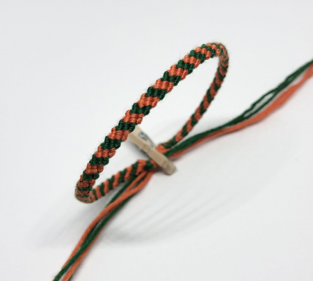 Friendship bracelets - Mandarina Verde
