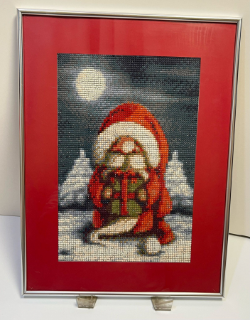 Tablouri Diamond Painting - Mos Craciun sub Luna de Argint