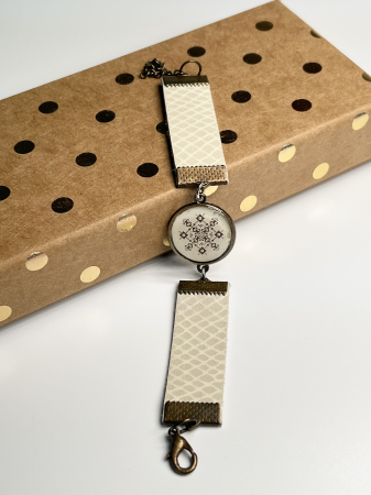 Bratari din piele - Motiv de Ivoire