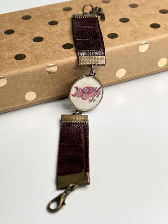 Bratari din piele - Pasarea vesela