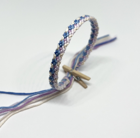 Friendship bracelets - Pastel Sky