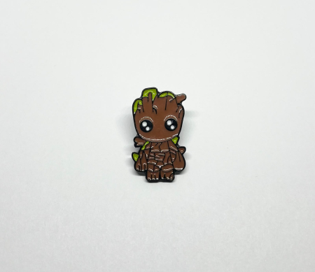 Pin metalic Baby Groot [1]