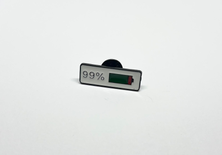 Pin metalic Baterie 99% [1]