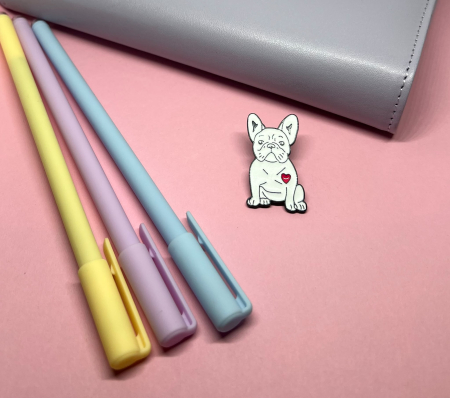 Pin-uri metalice - Pin metalic Bulldog Francez