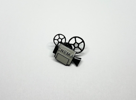 Pin metalic Cameră de Filmat „Cinema” [1]