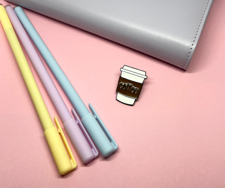 Matcha & Cafea - Pin metalic Coffee
