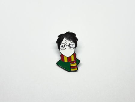 Pin metalic Harry Potter [1]