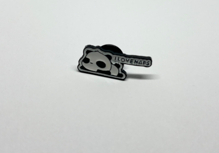 Pin metalic „I Love Naps” [1]