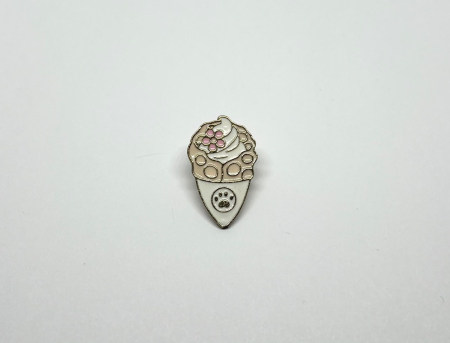 Pin metalic Înghețată cu lăbuță [1]