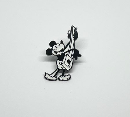 Pin metalic „Mickey – Chitară” [1]