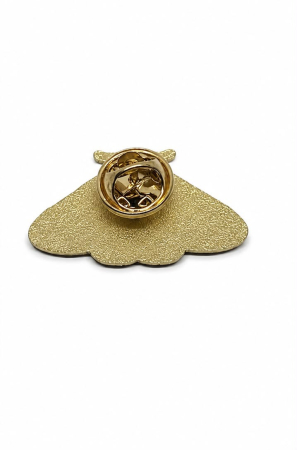 Pin metalic „Molia Albastră” [2]
