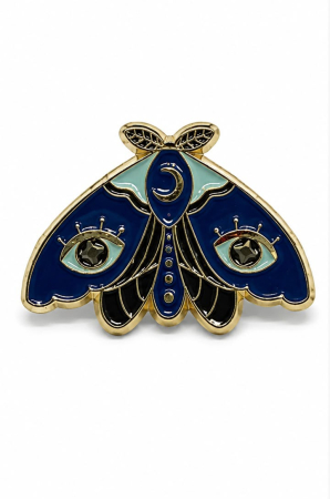 Pin metalic „Molie Mystic Eyes” [1]