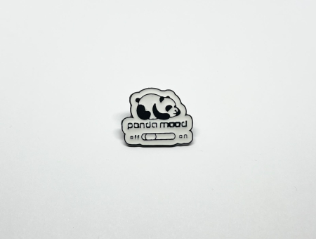 Pin metalic „Panda Mood” [1]