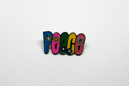 Pin metalic „Peace” [1]
