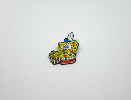Pin metalic SpongeBob cu Cartofi Prăjiți [1]
