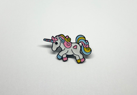 Pin metalic Unicorn [1]