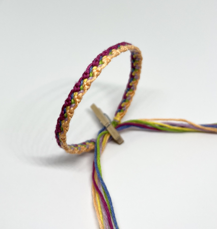 Friendship bracelets - Rainbow Earth