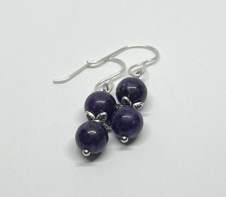 Cercei placati cu argint - Royal Dream